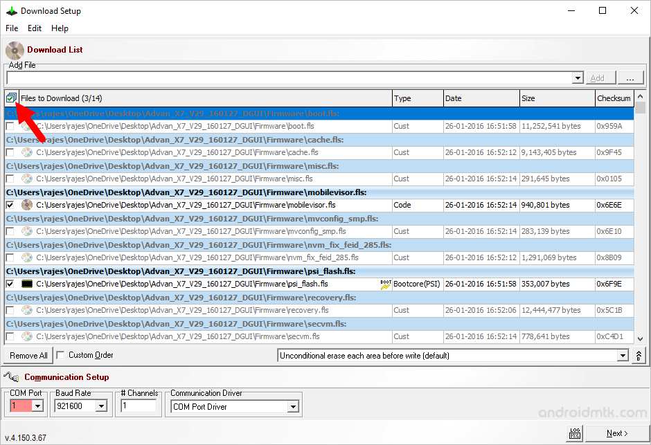 Intel Flash Tool E2 Files to Download