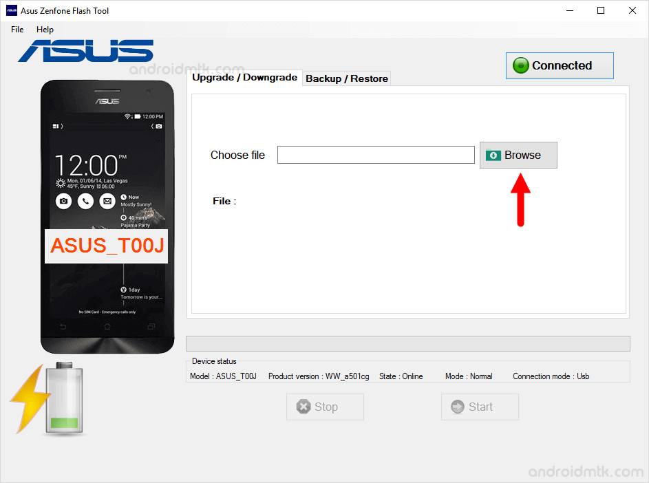 Asus Zenphone Flash Tool Browse