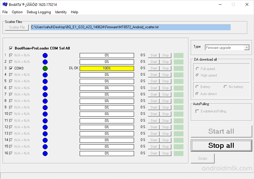 BirdA MDT Tool Success