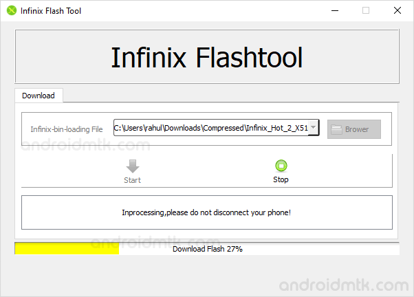 Infinix Flash Tool Flashing