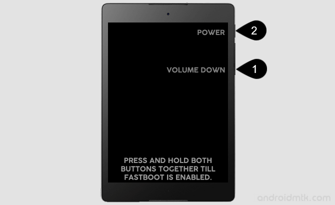 Google Nexus 9 WiFi Fast Boot Mode