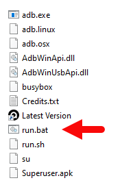 Open run.bat from Motochopper files