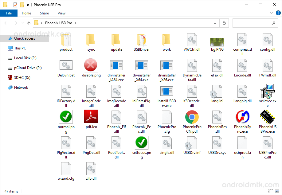 Phoenix USB Pro Files