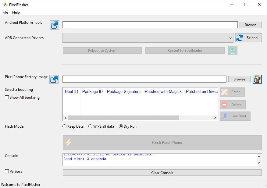 PixelFlasher Tool
