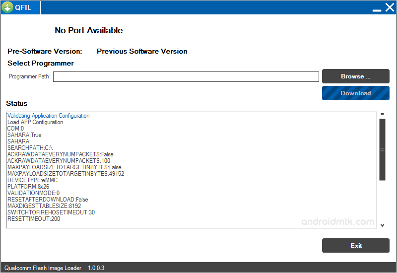 Download Qualcomm Flash Image Loader (QFIL)