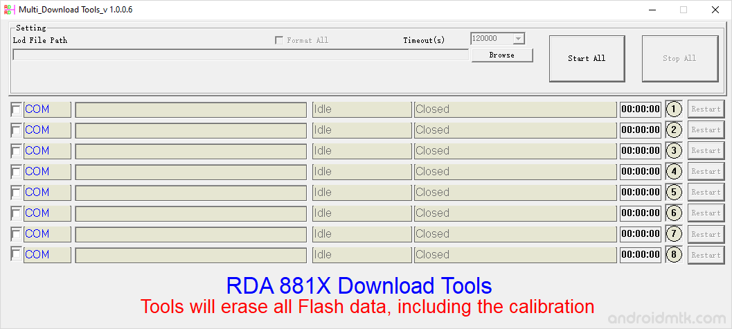 RDA Multi Download Tools