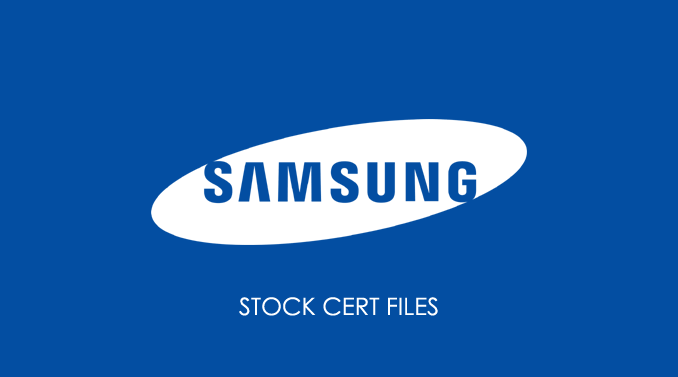 Samsung Cert Files