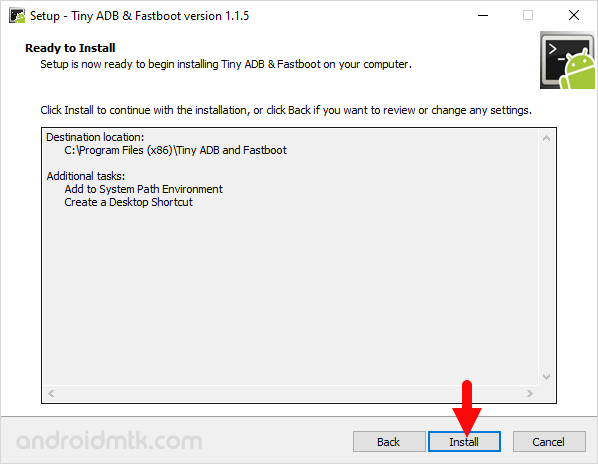 ADB and Fastboot Setup Install