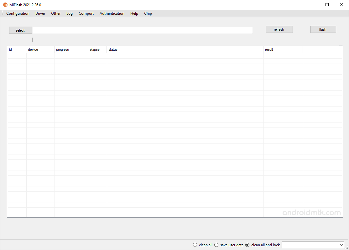 mi flash tool android mtk