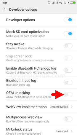 Xiaomi Oem Unlocking